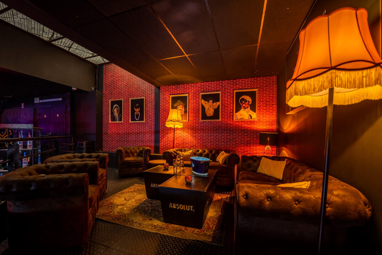 La décoration de l'espace VIP du bar D3 à Nantes (44000) réalisé par l'agence EB à Nantes (44200)