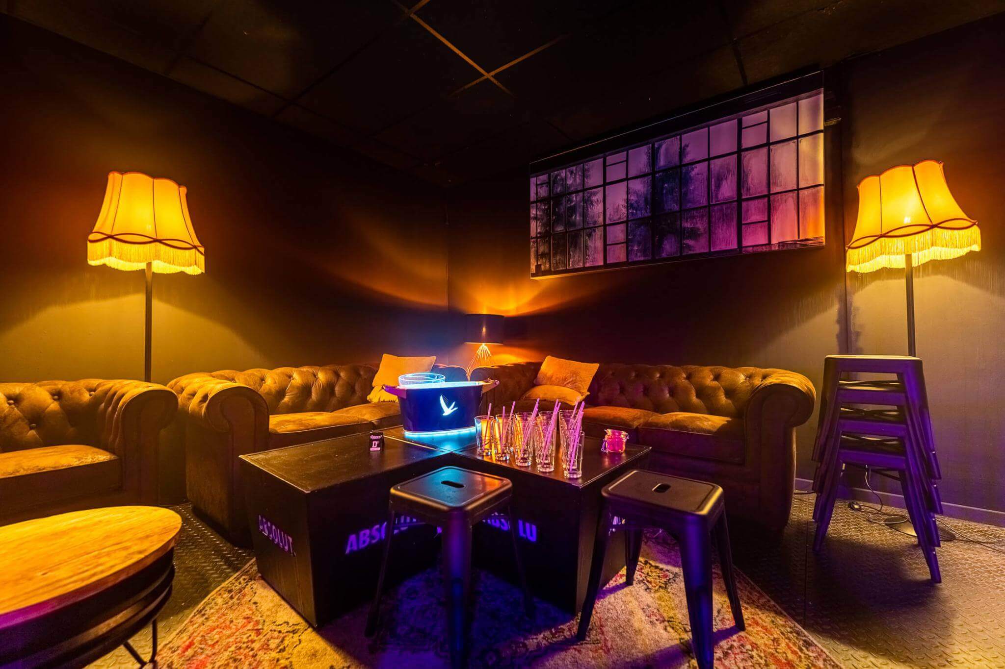Un autre espace du bar D3 à Nantes (44000) réalisé par l'agence EB à Nantes (44200)